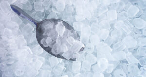 Análise de gelo para consumo