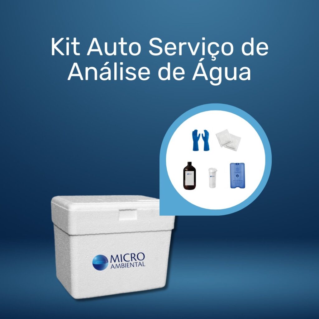 Imagem kit auto serviço análise de água