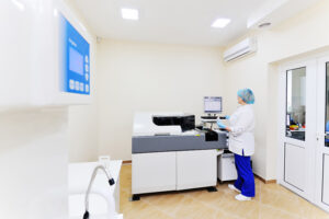 Sala de Hospital com climatização AR COndicionado